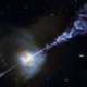 Illustration for article titled Heres How Black Holes Turn on the Lights In the Universe Around Them